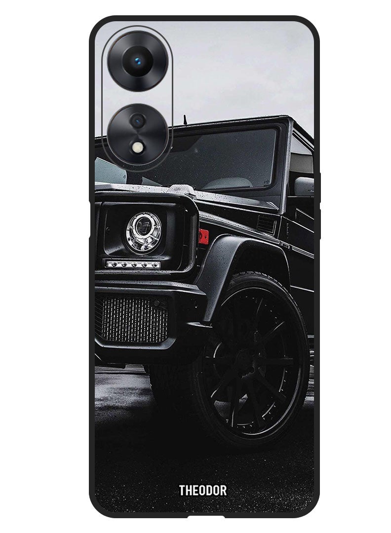 Theodor Protective Case Anti Scratch Shock Proof Bumper Cover For Oppo F23 5G Black Car - Image 1