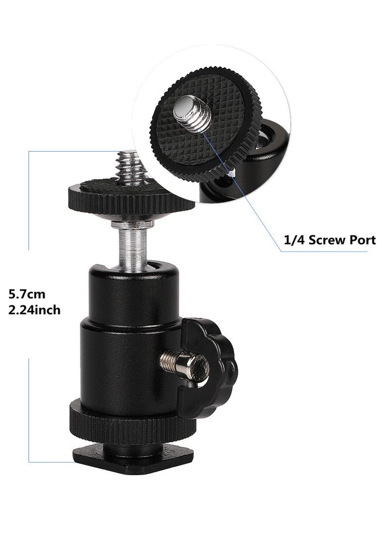 Jmary JMARY Metal 360 Degree Ball Head: Lightweight ball head mount for cameras. (Model: BH-02)  - Image 1