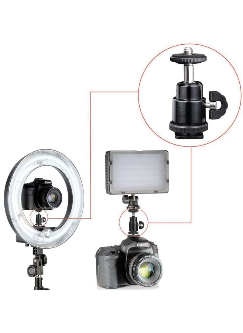 Jmary JMARY Metal 360 Degree Ball Head: Lightweight ball head mount for cameras. (Model: BH-02)  - Image 2