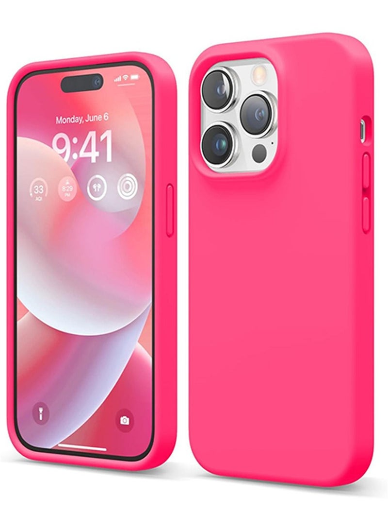 Elago Silicone Case Cover for iPhone 14 Pro - Iced Red