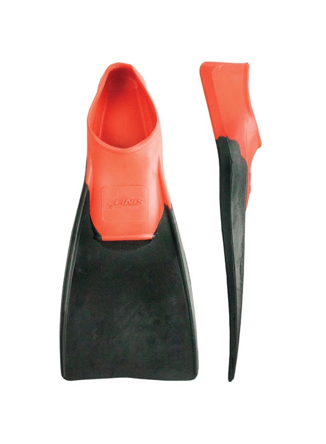 FINIS Long Floating Fins 3-5 Red/Black (Euro 35-37) - Image 1