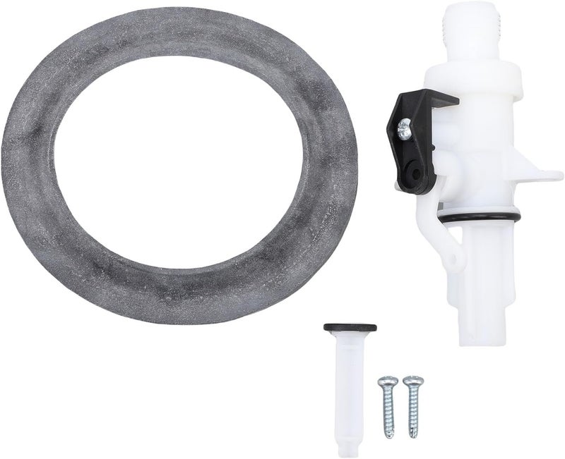 RV Toilet Water Valve Kit 13168, Replacement for Magic IV, Leakproof and Durable - High Performance, Easy Installation, Ideal for RV and Toilets - Image 1