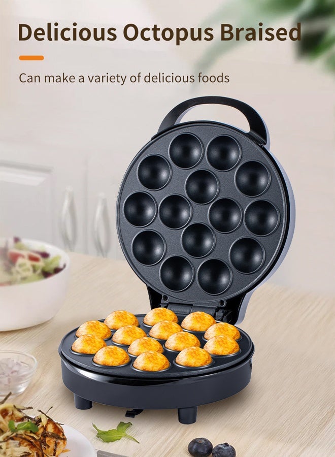 Arabest 3 In 1 Non-Stick Multi Snacks Maker With Waffle/Donut/Cartoon Cake,Detachable Plates 600W SK-08105 Black/Silver - Image 4