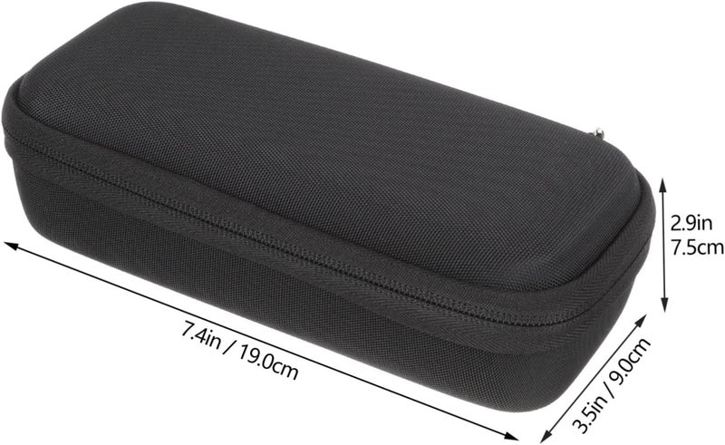 DOITOOL Microphone Case Bag Shockproof Mic Protective Container Compatible Go Ii Lightweight Easy to Carry Zip Closure for Safe Storage - Image 2