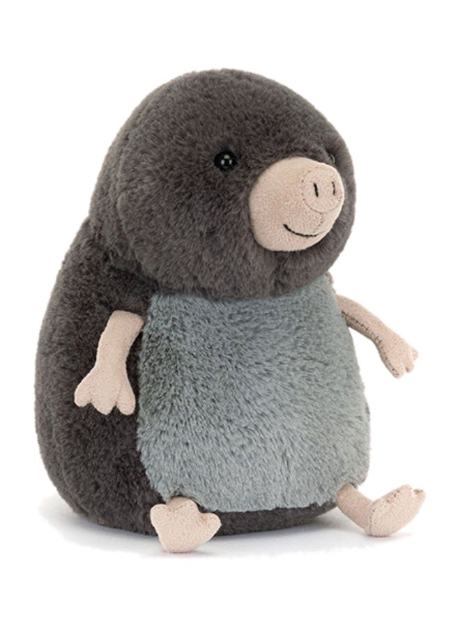 Jellycat Muswell Mole Plush Toy – Soft Mole Stuffed Animal with Two ...