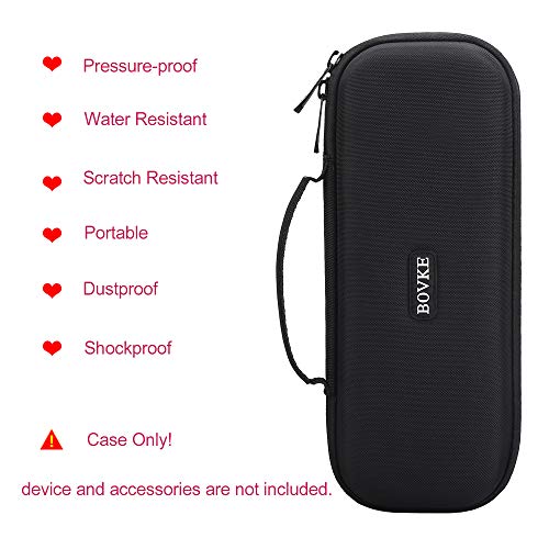 BOVKE Stethoscope Case for 3M Littmann Classic III Monitoring, Lightweight II S.E, Cardiology IV Diagnostic Stethoscopes - Extra Room fits Pen Light Scissors Pulse Oximeter Nurse Accessories, Black - Image 4