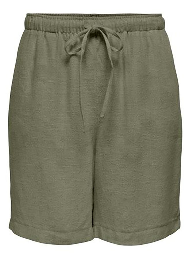 ONLY Onlsiesta Mw Pull-Up Lin Bl Shorts Noos - Image 5
