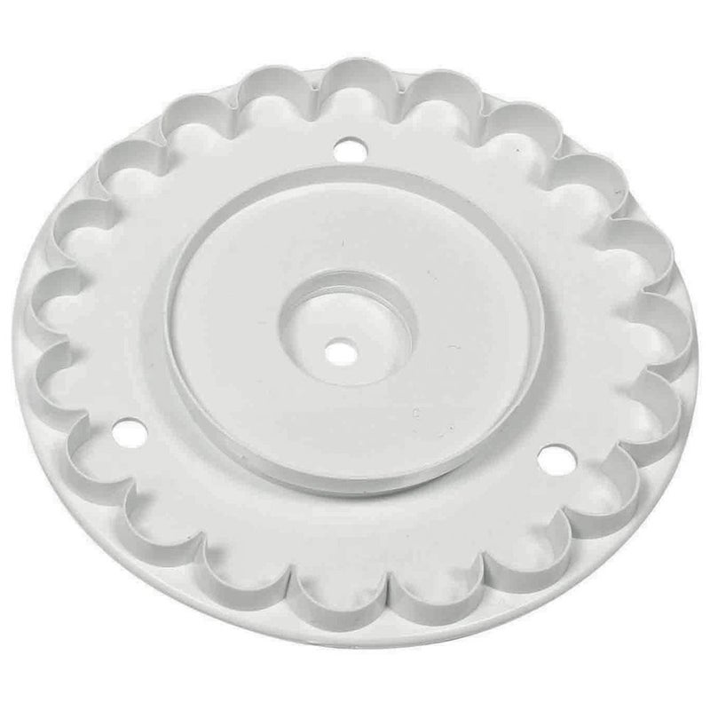 PME Frill Cutters, Garrett, White, with Interchangeable Centers - Image 2