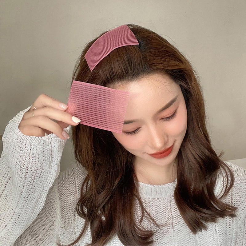 Snmzlc Hair pad packing 16 PCS Hair Pad Bangs patch for Men and Women accessories hair clips for styling sectioning (Pink Coffee Dark Green Dark Blue) US157 - Image 5