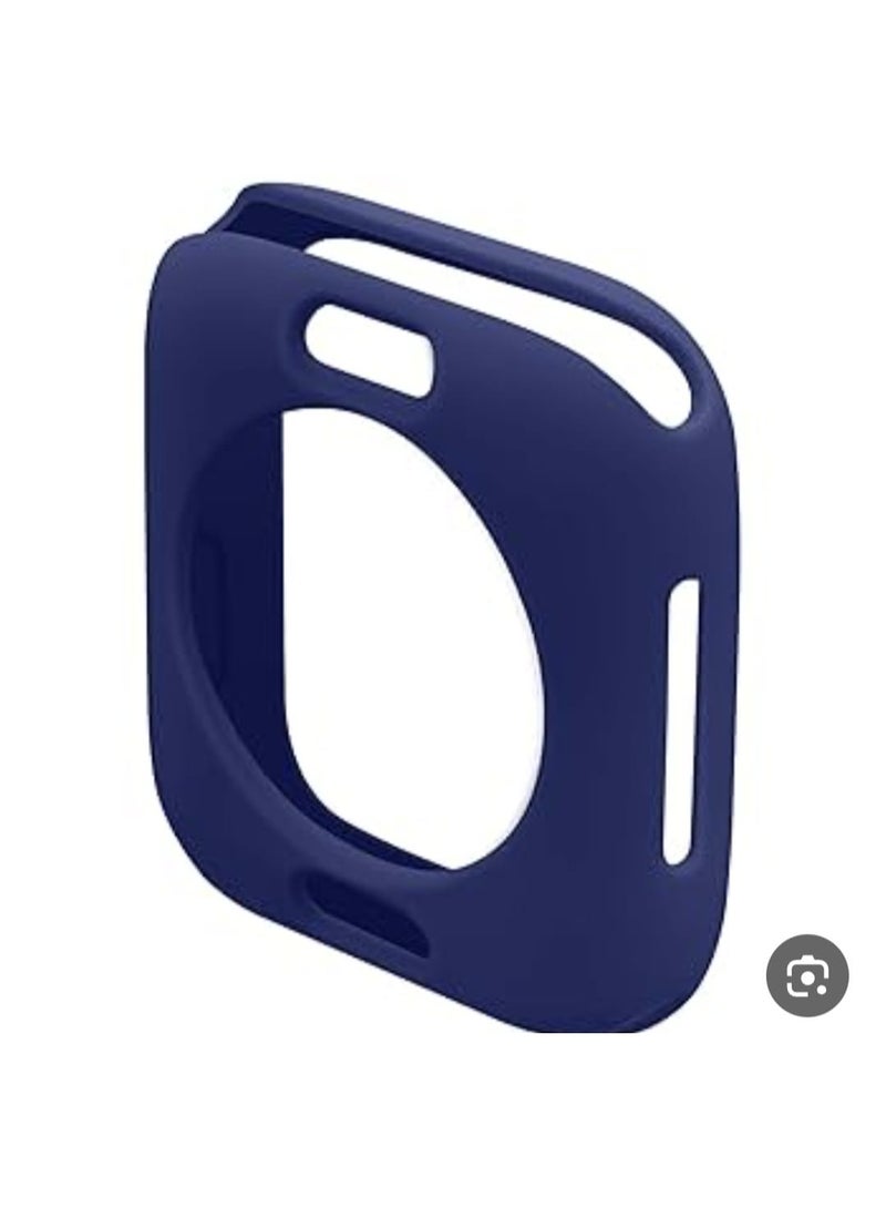 Apple Watch Case and Frame, Navy Blue, 45mm - Image 3