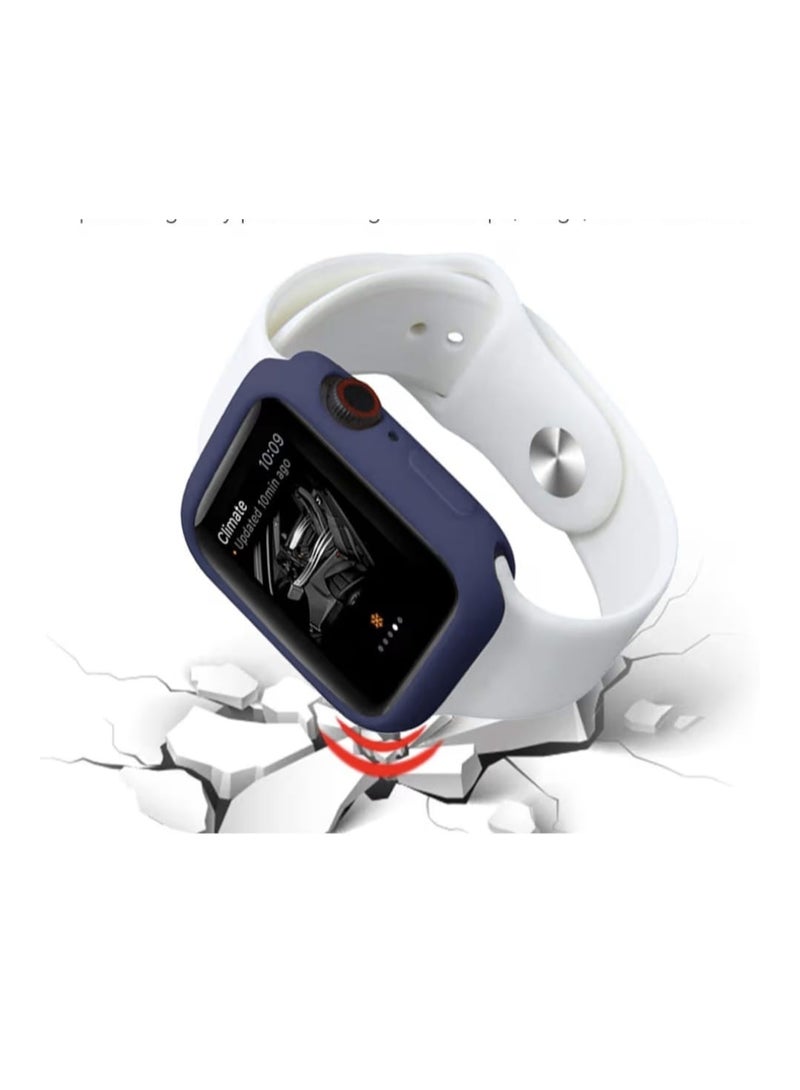 Apple Watch Case and Frame, Navy Blue, 45mm - Image 5