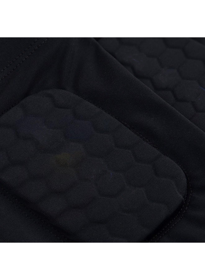 Lyaxm 1 Pair Soccer Shin Guards, Built In Sleeve Shin Pads,Football Shin Guard Socks Sleeves with Foam, Calf Compression Sleeve Honeycomb Pads, Shin Guards Kids,Shin Defender Kids,Football Soccer Shin Pads, Child Calf Protective Gear Soccer Equipment, Shin Pads for Kids Youth Adult, Black  6-12year - Image 2