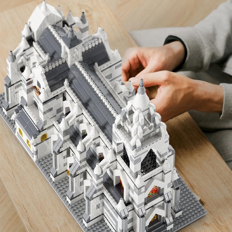 GOTIMON Micro Mini Cologne Cathedral Building Block Toy Set, Famous Architecture Building Blocks, 3598 PCS, Gifts for Kids and Adults - Image 5