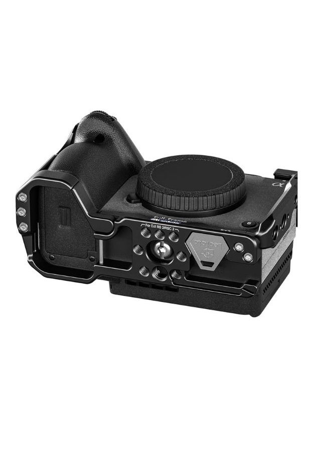 Leofoto Leofoto FX3 Camera Cage for Sony FX3 and FX30 Removable Nato Rail  - Image 5