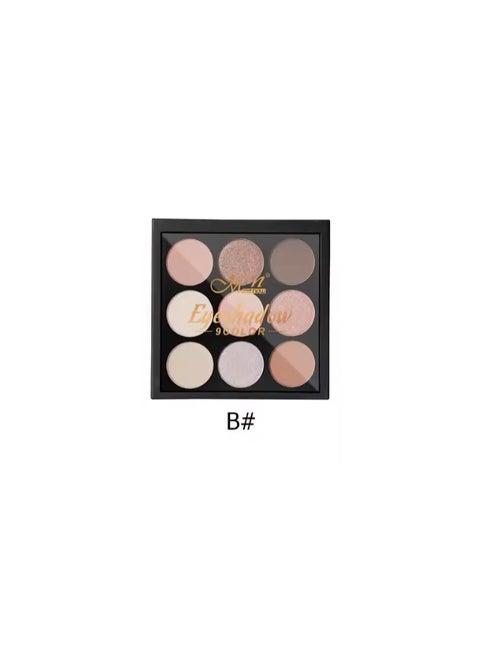 Eyeshadow Palette 9 Color - B - E4114