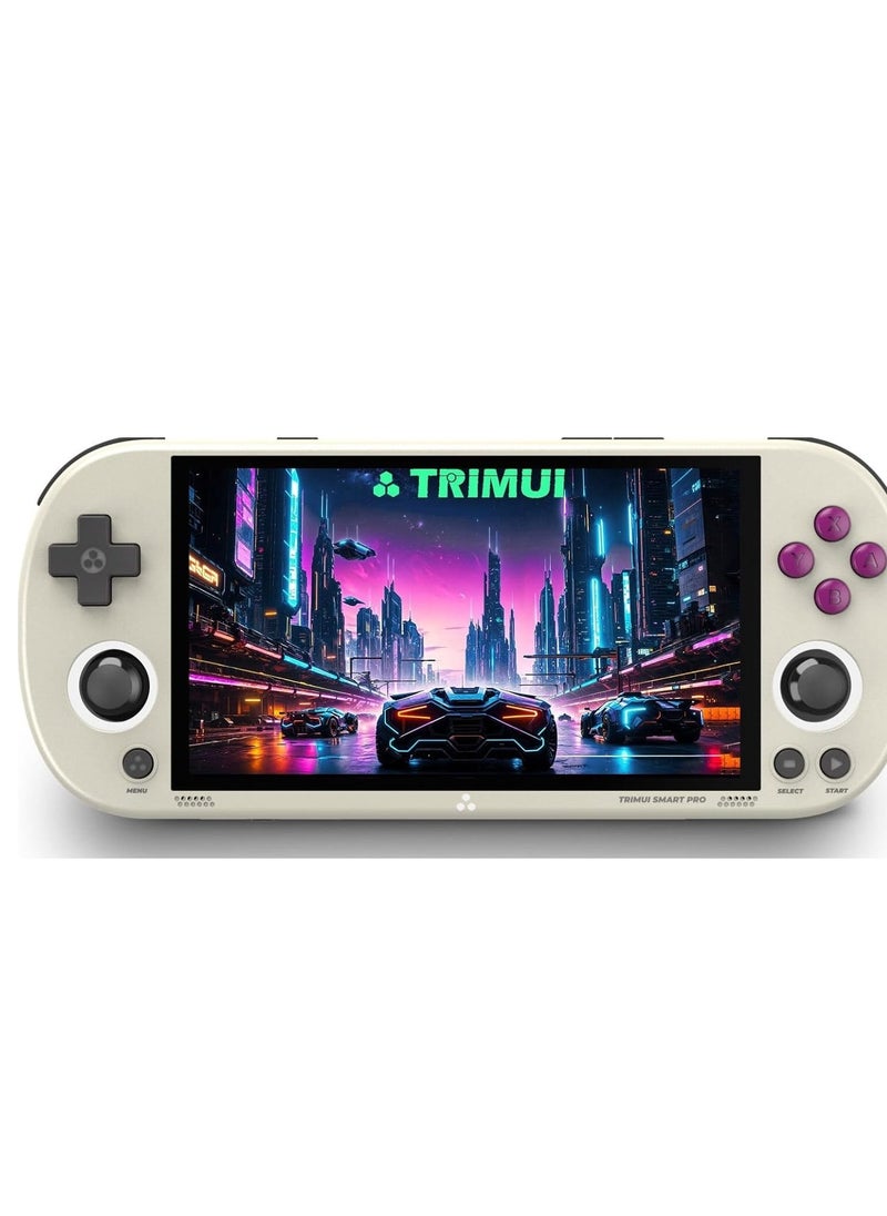 TRIMUI - Trimui Smart Pro Handheld Game Console 4.96”IPS Screen Linux System Joystick RGB Lighting Smartpro Retro Video Game Player Gift (No SD Card Included) - Image 1