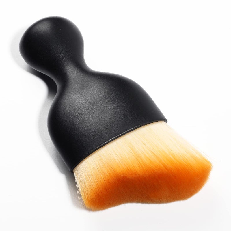 AOCISKA Car Interior Detailing BrushSoft Bristle Cleaning Brush Car Detailing Brush Dusting BrushCar Interior Cleaning ToolAuto Detail Brush Car Dash Duster Brush Brown - Image 2