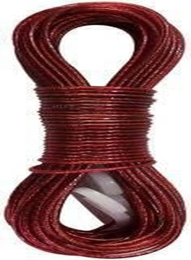 Eagean Cloth Line for Drying Clothes Metal Coated Rope 20 Mtr/Mix Coated Wire Ropes for Hanging Drying Clothes Nylon Clothesline (20 m)(Multicolour) Pack of 3 Pcs - Image 3