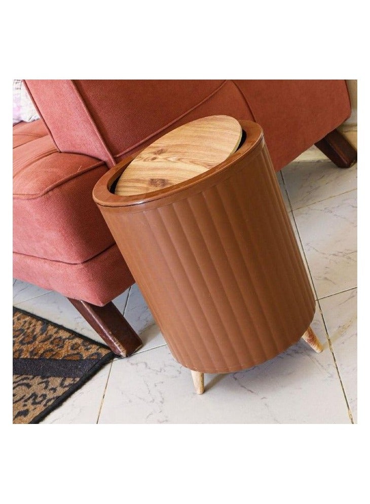 Decoration Basket: Versatile Trash Can with Stylish Design  - Image 1