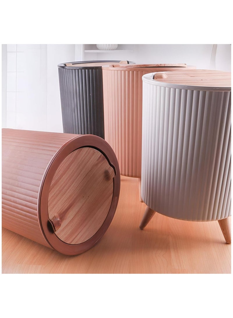Decoration Basket: Versatile Trash Can with Stylish Design  - Image 4