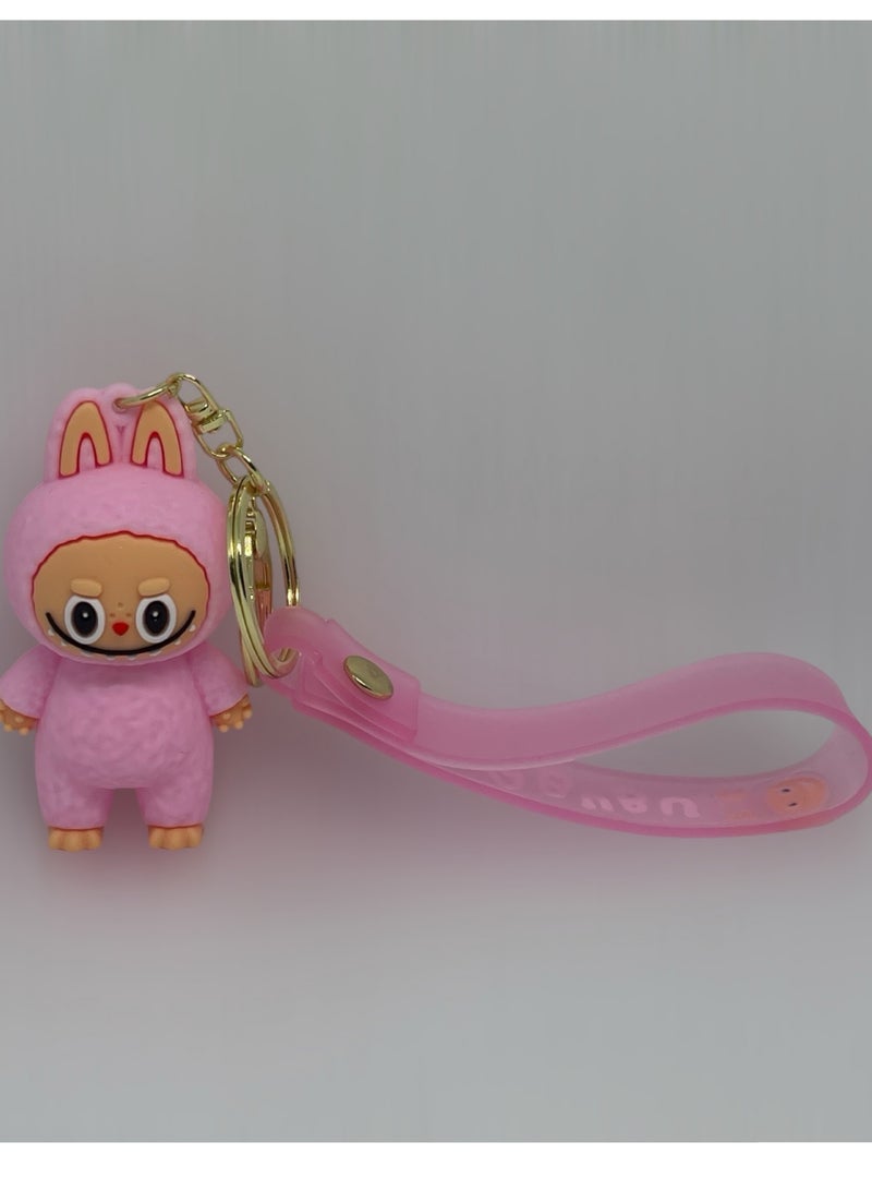 LABUBU Bobo's Special Pinky Keychain 