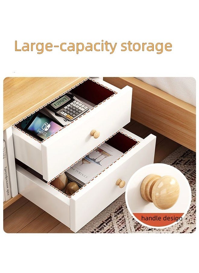 JCB CHIC Kitchen Storage Cabinet，Coffee Corner Table with Storage Drawer and Adjustable Shelf ，Multifunctional Sideboard Buffe  for Home（ZWG008)  - Image 4