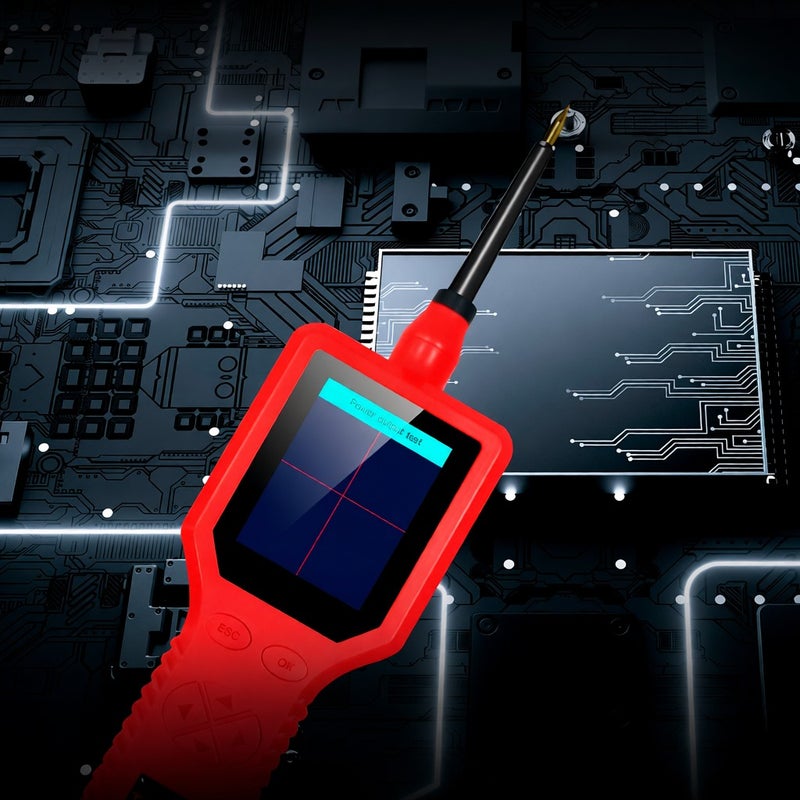 9-30v Car Circuit Tester P100 pro Automotive 12v 24v Power Circuit Probe Kit Multimeter Digital Oscilloscope Test Tool Activate Vehicle Component Diode Tester Voltage Detector for Motorcycle - Image 5