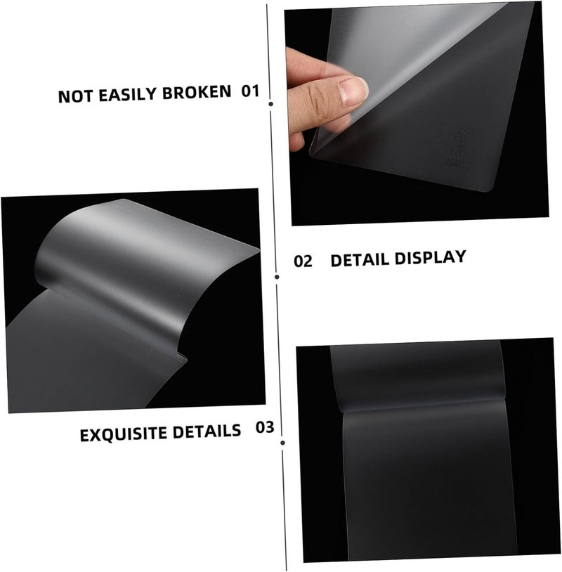 jojofuny Highly Flexible Laminating Sheets Sets of Plastic Films Sealing Film No Residue Glue Protection for Photos - Image 5