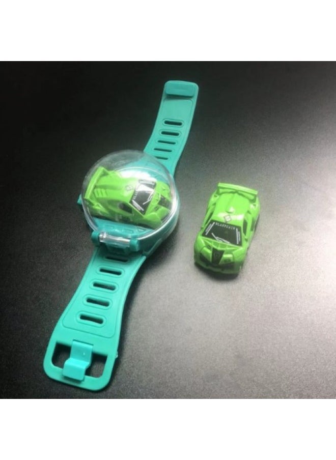 Generic Remote Control Car Toy High-speed Drift Stunt Features For Kids Aged 8-Color:Alloy Rambo Green (English Packaging)  - Image 1