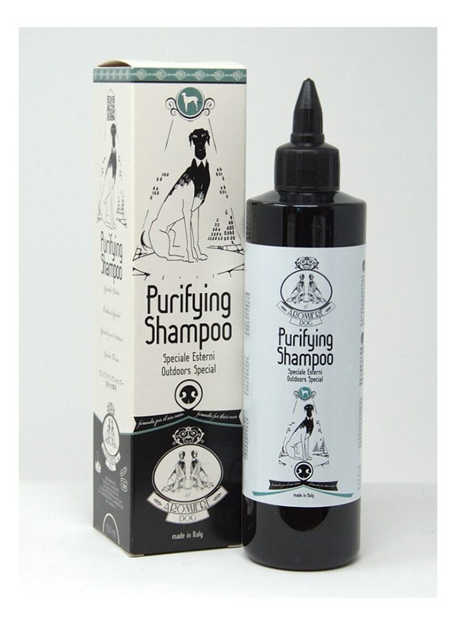 Aromiere - Dog Purifying Shampoo  (Anti Pesticides) 250 ml (8.45 oz)  size  Made in Italy - Image 1