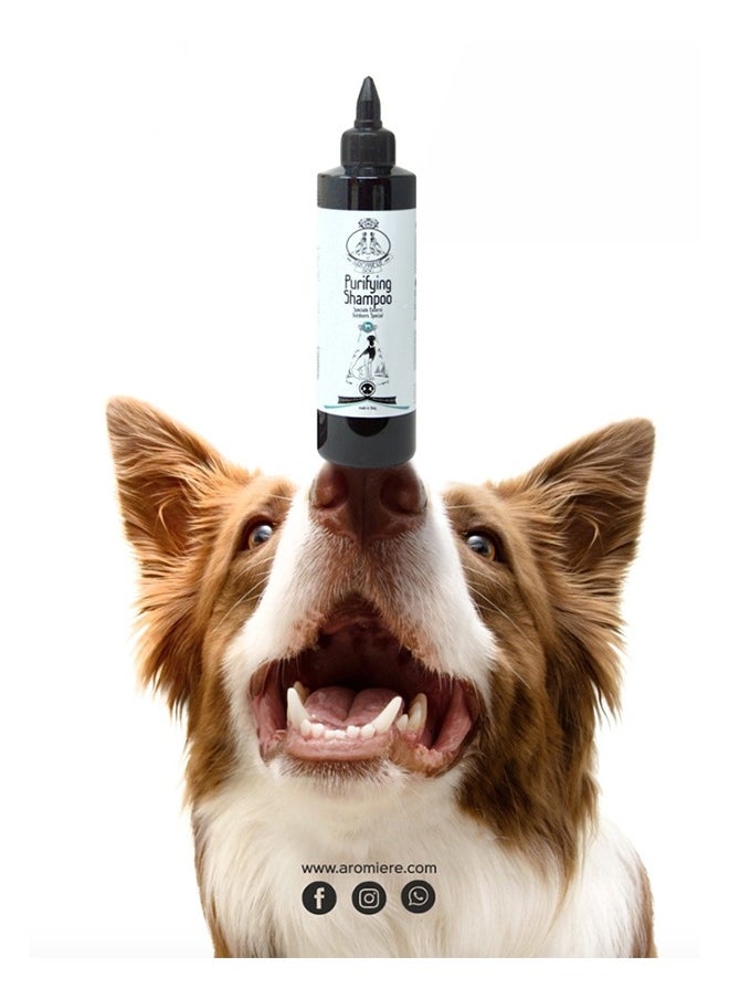 Aromiere - Dog Purifying Shampoo  (Anti Pesticides) 250 ml (8.45 oz)  size  Made in Italy - Image 1