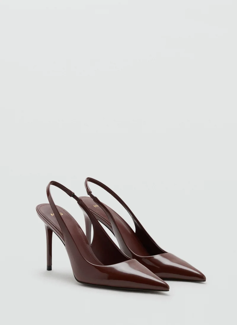 مانجو Patent Heeled Shoes