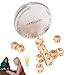 WodGod The Crossword GameClassical Game with 12 Dice Letters Wooden Letter Tiles Dice Games for CampingTravel Playing with Case White Elephant Gift Adults - Image 2