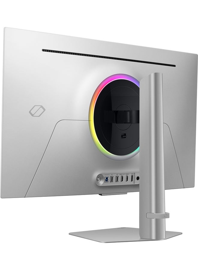 سامسونج Renewed - 32 inch Odyssey Flat Gaming Monitor G8 G80SD with Resolution 3840x2160 I UHD I 240Hz, OLED, Response Time Upto 1ms, HDMI 2.1 & AMD FreeSync Premium, LS32DG802SMXUE - Image 3