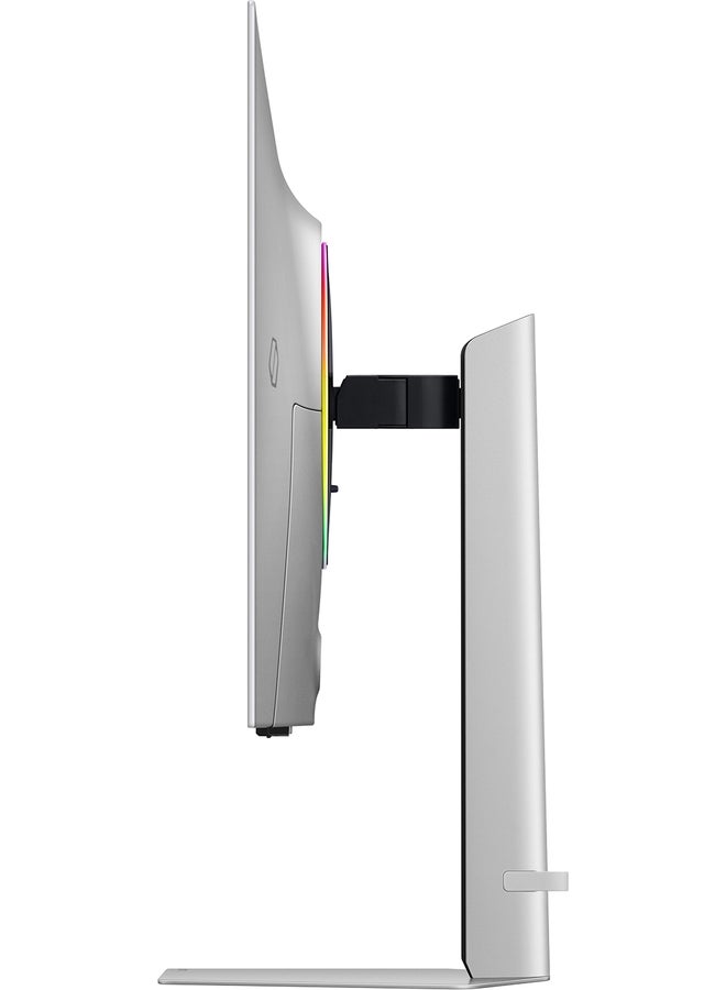 سامسونج Renewed - 32 inch Odyssey Flat Gaming Monitor G8 G80SD with Resolution 3840x2160 I UHD I 240Hz, OLED, Response Time Upto 1ms, HDMI 2.1 & AMD FreeSync Premium, LS32DG802SMXUE - Image 5
