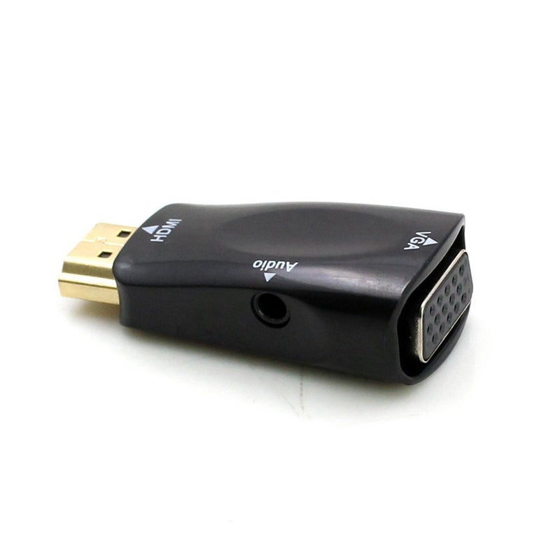 CABLESETC HDMI Male to VGA Female Adapter Converter with Audio - Image 4