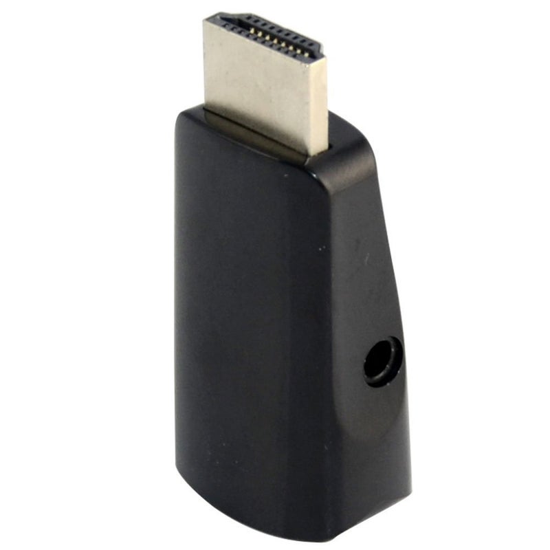 CABLESETC HDMI Male to VGA Female Adapter Converter with Audio - Image 2