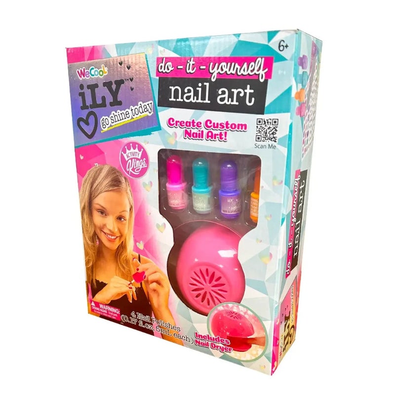 WeCool iLY DIY Nail Art With Nail Dryer Set (20 ml) - Image 2