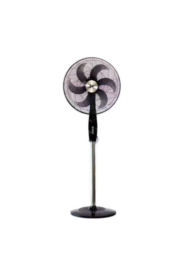 Jac 1842 NGSF Stand Fan, 18 Inch, 75 Watt - Black - Image 1