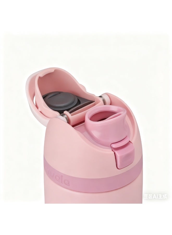 Owala Insulated Stainless Steel Water Bottle with Straw for Sports and Travel, 24-Ounce Vermicelli Strips 24 OZ - Image 5