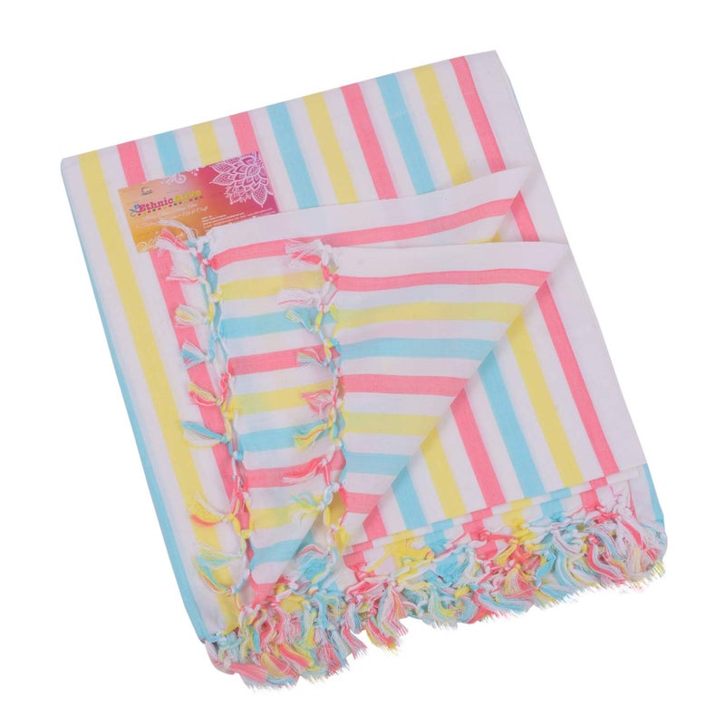 EthnicAlive Bhagalpuri Chadar for Summer| Soft Dull Cotton Chadar for Sleeping | Odhne Wali Chaddar | Dohar for Summer - Image 1