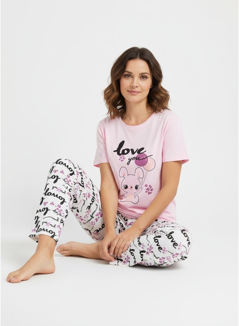 general PJ LADIES BODICE SS TOP + LP SV-PR-264 - Image 1