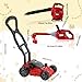 Arrowbash 3 Pcs Toy Gardening Tool Set for Kids Toy Leaf Blower Weed Trimmer Push Lawn Mower Pretend Play Set with Lights and Sounds Christmas Birthday Gifts for Boys Girls - Image 4