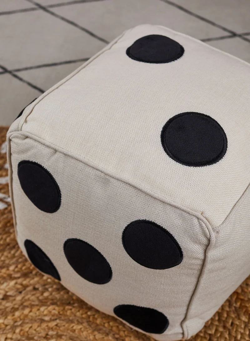 Typo Dice Cushy Cushion