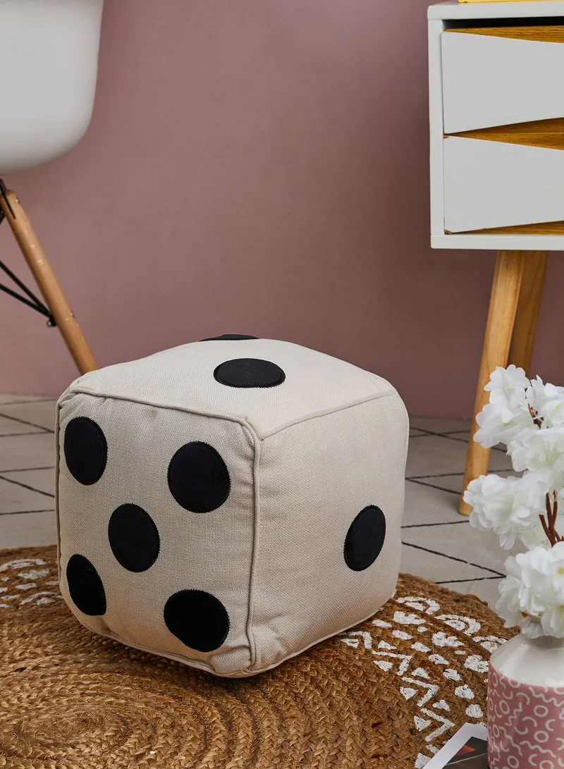 Typo Dice Cushy Cushion