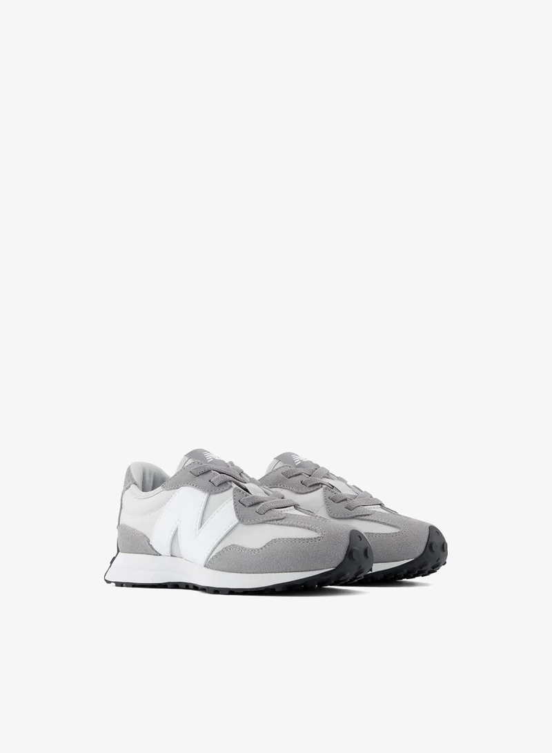 نيو بالانس Kids 327 Bungee Lace casual Sneakers (Standard Fit)