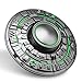 Anzmtosn Cool Spaceship Fidget Spinners Metal UFO Model Finger Hand Spinner Stress Desk Fidget Toys Gift for Kids Adults Luminous Night Effects Exclusive Desk Spinning Top Prizes - Image 2