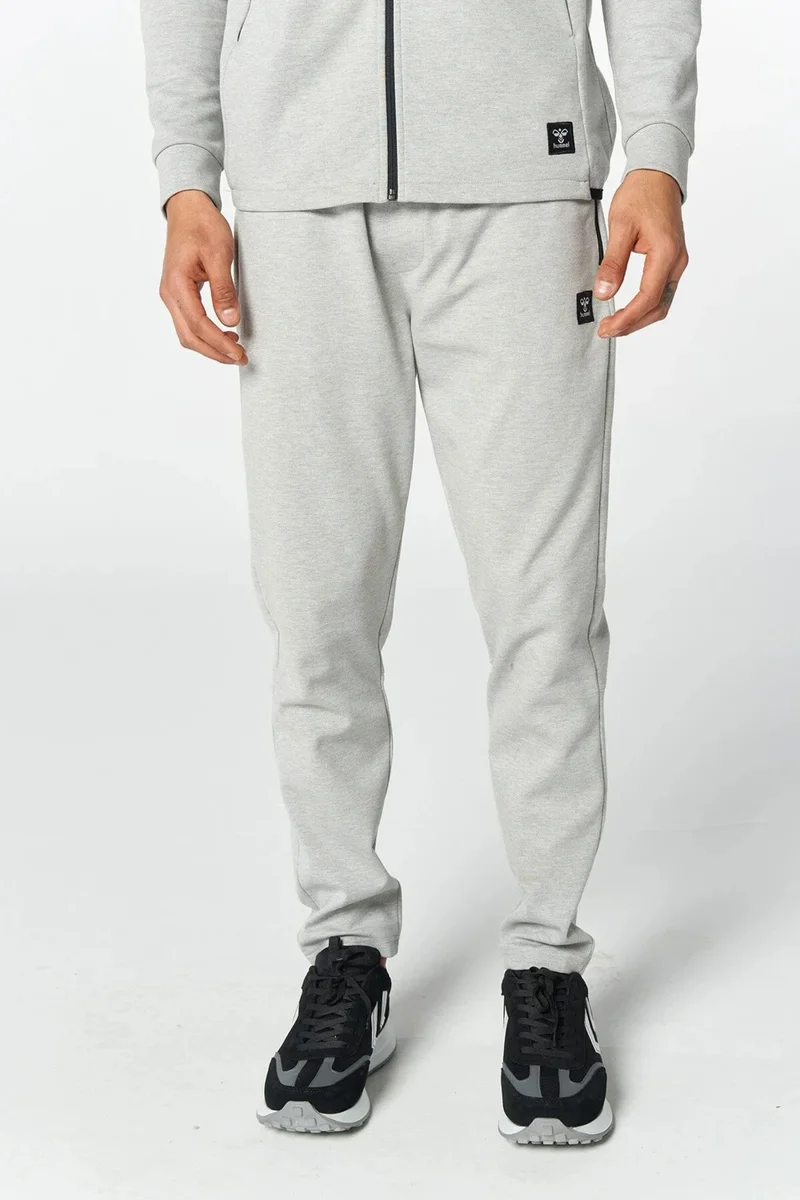 Hummel Hmlt-Mt Interval Tap Men's Gray Sweatpants 931665-2006