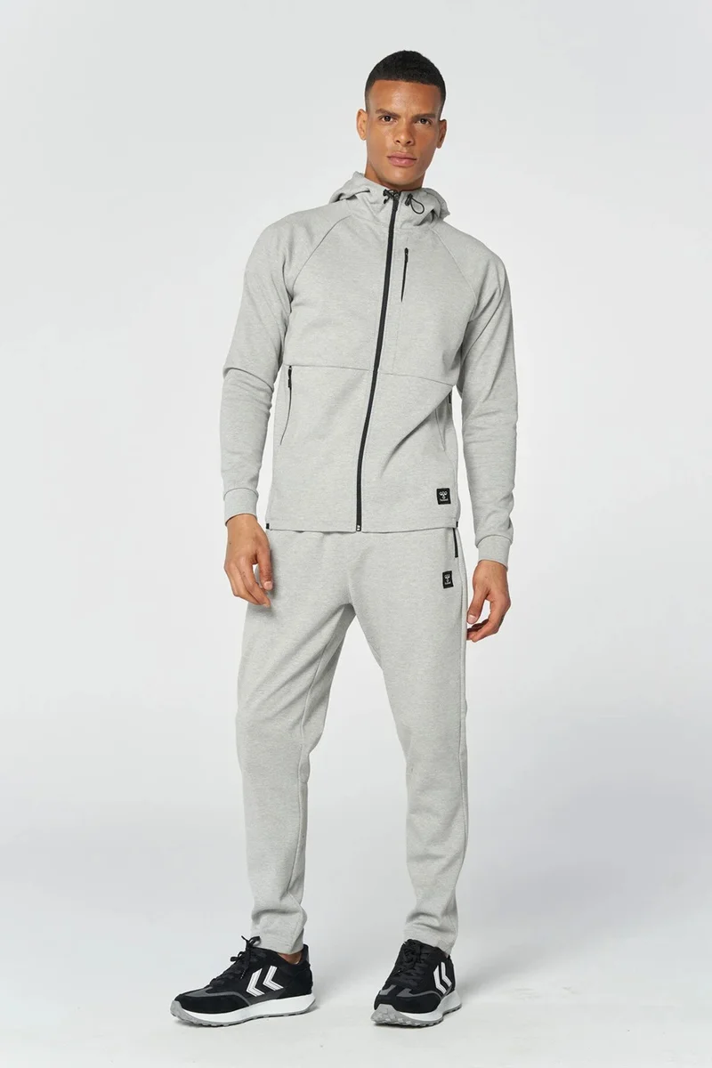 Hummel Hmlt-Mt Interval Tap Men's Gray Sweatpants 931665-2006