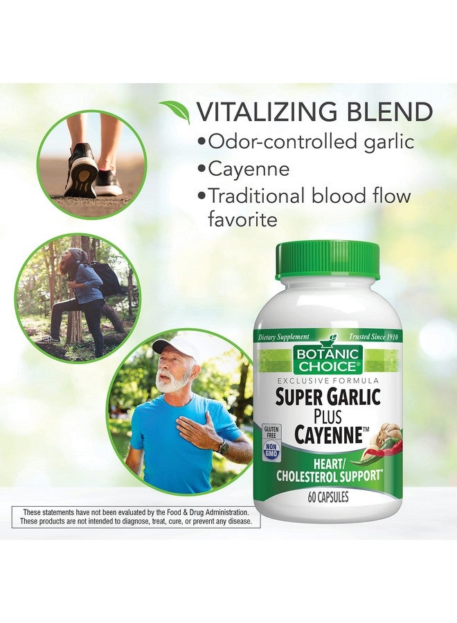 Botanic Choice Super Garlic Plus Cayenne, 60 Capsules - Image 4